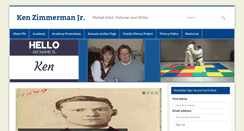 Desktop Screenshot of kenzimmermanjr.com